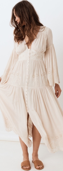 BNWT Spell & The Gypsy Imogen Embroidered Gown, sm - Picture 2 of 7